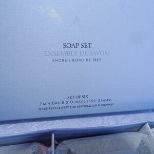 ENSEMBLE DE SAVON Soap Set Shore Set of 6 Bars